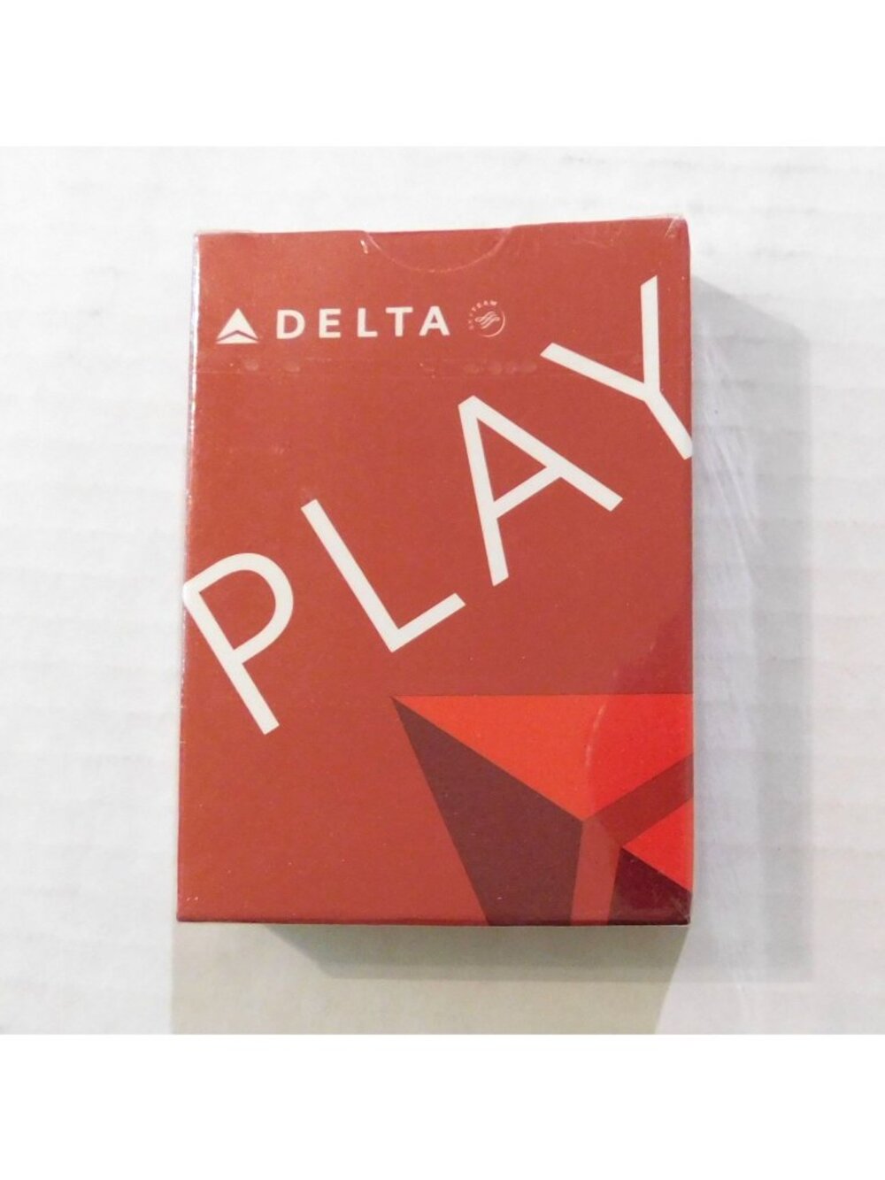Delta Air Lines Skyteam Playing Cards Red Authentic Deck New Sealed